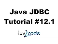 Java JDBC Tutorial - Part 12 1 Connect Java Swing GUI to a MySQL Database