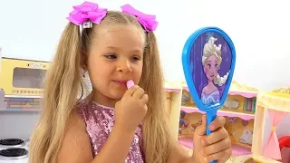Download Diana \u0026 Maggie pretend play with girl toys MP3