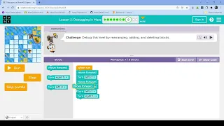 L2-8 Code org Express-2021 Lesson 2 Debugging in Maze level 8