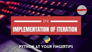Implementation of Iteration Python at your fingertips Code Four