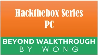 Cyber Security Ethical Hacking Pentesting Lab Hackthebox PC