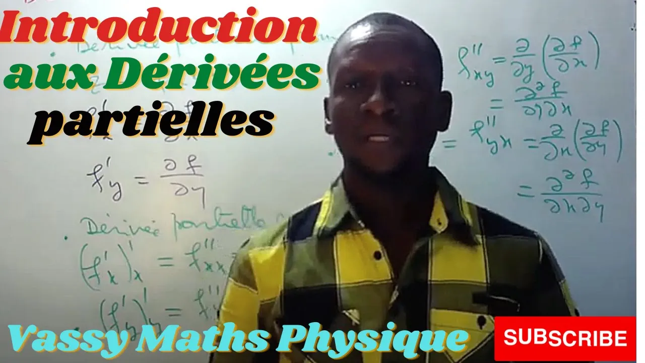 Dérivées partielles // Fonction de plusieurs variables - Cours 1