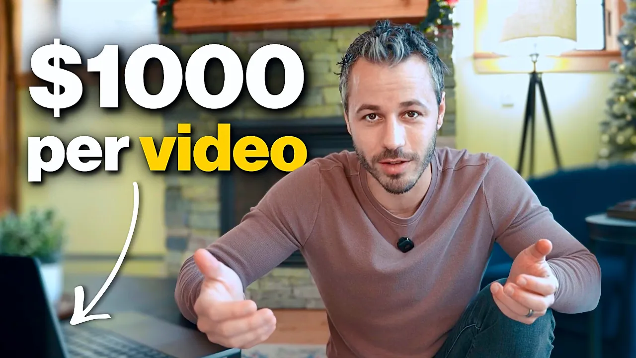 How To Make $1,000 With 1,000 Views (copy me): video thumbnail
