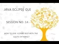 JAVA ECLIPSE GUI TUTORIAL 14 HOW TO LINK JCOMBOBOX WITH THE SQLITE DATABASE