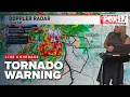 LIVE NOW Tornado warning for parts of Calloway Marshall and Trigg counties in western Kentucky