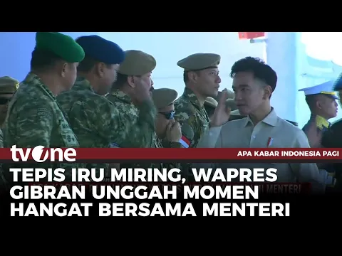 Momen Gibran Tak Salami Menteri Ramai di Medsos | AKIP tvOne