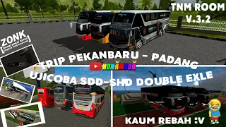 Download Mabar bussid | UJICOBA TRIP PARIWISATA PAKE SDD AWUR2AN😂| V.3.2 MP3