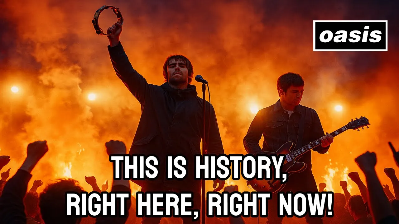 'This is history - Right here, right now!' | An original Oasis style song 'This is history - Right here, right now!' | An original Oasis style song