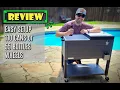 Permasteel 80-Quart Outdoor Patio Standing Cooler with Wheels - Product Review