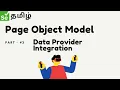 Page Object Model - Part 3 Data Provider Integration Selenium Selenium Tamil Tutorial