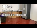 400 sq ft unit