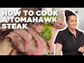 Antonia Lofaso Shows Alison Victoria How to Cook a MASSIVE Tomahawk Steak and Vegas Shrimp Cocktail