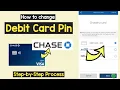 Chase Bank Change Debit Card Pin Chase ATM Pin Online Forget Chase ATM PIN