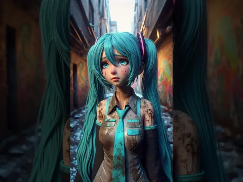 Homeless Miku Helped Supergirl After Her Mother Left Her #meme #marvel