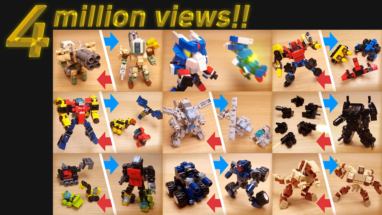 LEGO City Hulk - LEGO Stop Motion Compilation