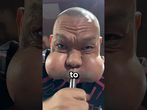 This Man’s Face Changed Because of His Job! #shorts