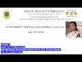 Methods OOPS Using JAVA SNS Institutions