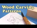 FREE Wood Carving Templates for Beginners