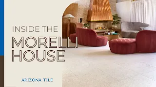 Morelli House Las Vegas Redesign with Terrazzo Porcelain Floor Tile - Arizona Tile