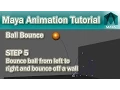 Maya Bouncing Ball Tutorial Hit the Wall