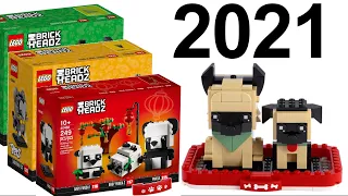 2021 Lego Brickheadz sets revealed 🐶 pets 🐱 #shorts
