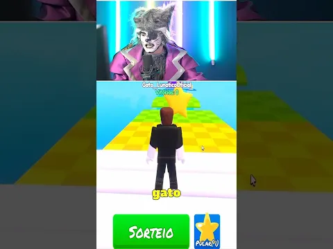 Gato Lunático quer ROBUX do ROBLOX !