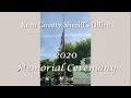 Kern County Sheriff s Office Peace Officer Memorial 2020