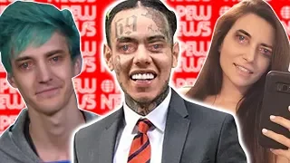 Tekashi69 BAN Ninja caught selling underwear Alinity facing 32 year prison PEW NEWS