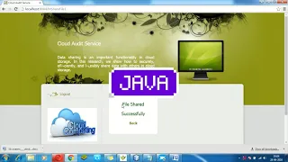 Secure Data Sharing in Cloud Java Project Cloud Computing Final Year Projects