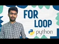 For Loop Python Mastery Ep-26 code io - Tamil