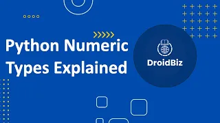 Python Numbers Int Float Complex Visually Explained Python Tutorial for Beginners