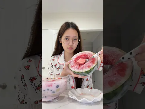 2am watermelon + hwachae desserts🍉
