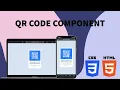 QR Code Component design with HTML and CSS Beginner friendly tutorial Frontend Mentor Challenge