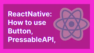 HINDI ReactNative Button vs TouchableOpacity vs Pressable API