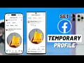 How To Set A TEMPORARY Profile Picture On Facebook - Full Guide