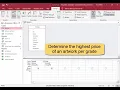 Calculations with aggregate functions