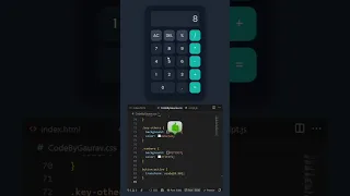 JavaScript Calculator UI Fast Functional