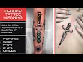 Dagger tattoo meaning - facts and photos