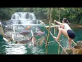 Lagu Full video: A Vietnamese girl's 35-day survival challenge fishing in the jungle.