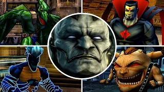 X-Men Legends II: Rise of Apocalypse (PS2) - All Bosses & Ending | 4K 60FPS
