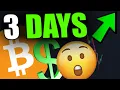 BITCOIN HOLDERS... EVERYTHING CHANGES IN 3 DAYS