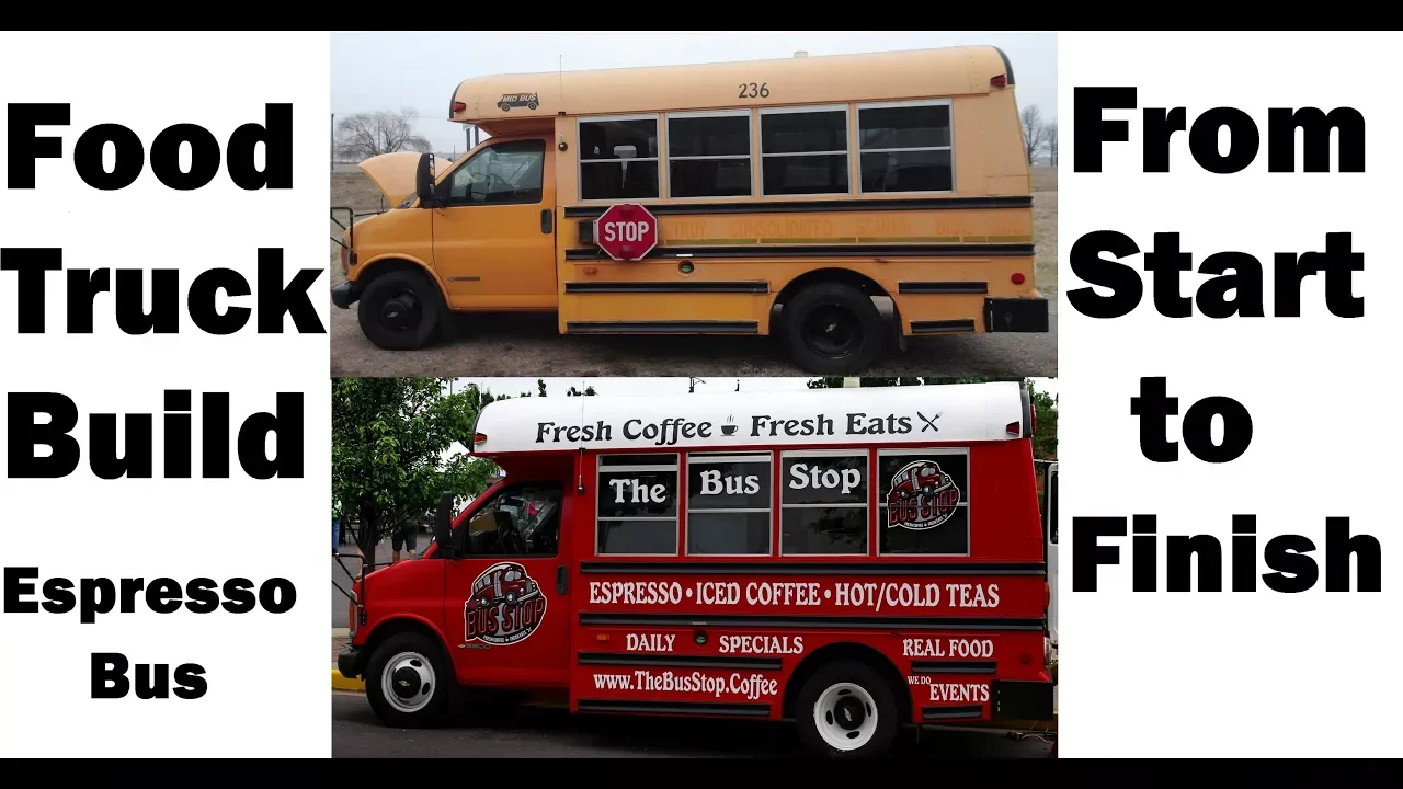 Food Truck Build - Espresso Bus Fabrication From Start To Finish