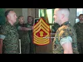 Promotion Ceremony for Master Gunnery Sergeant Highlight filmed by Zazen Media in Okinawa Japan