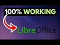 LibreOffice Not Working in Windows 11 FIXED