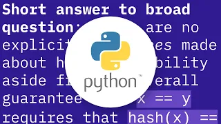 Python consistent hash replacement