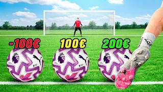 ELIGE UN BALÓN: -100€, 100€ o 200€