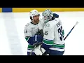 Canucks score THREE goals in ONE minute and WIN in overtime
