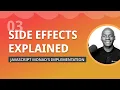 Side Effects JavaScript Monad s implementation