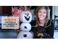 How to Make Halloween Pumpkin Olaf from Frozen KK Crafts