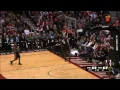 Dwyane Wade Alley Oop To Lebron James vs Portland Trailblazers